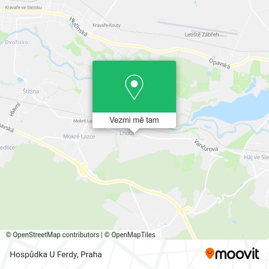 Hospůdka U Ferdy mapa