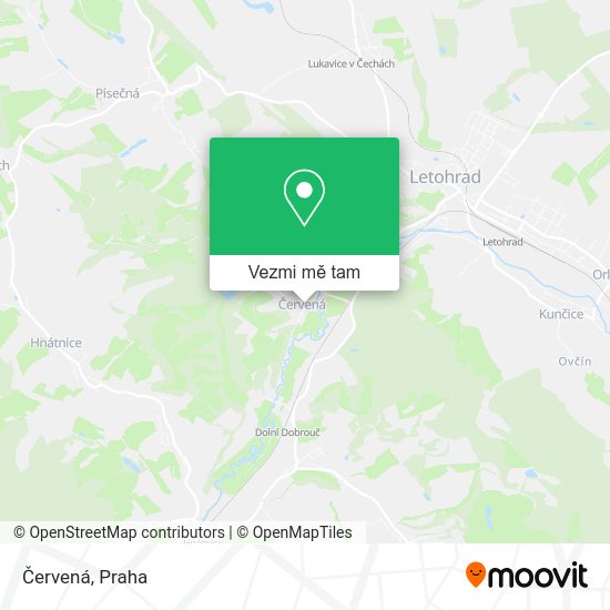 Červená mapa