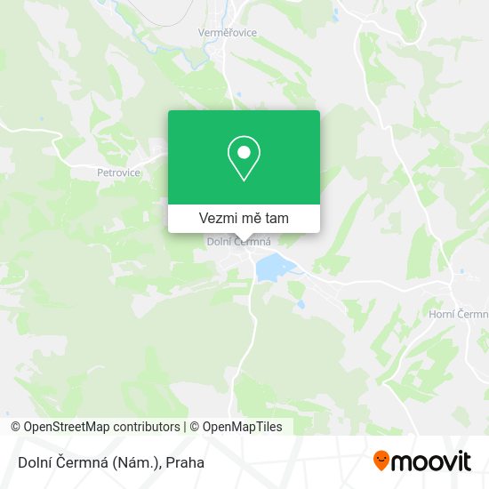 Dolní Čermná (Nám.) mapa