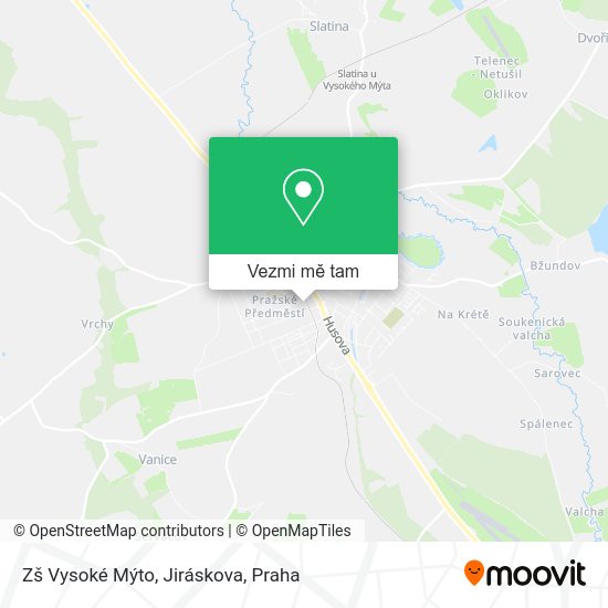 Zš Vysoké Mýto, Jiráskova mapa