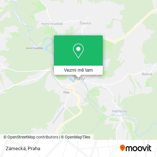 Zámecká mapa