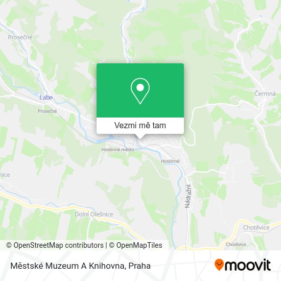 Městské Muzeum A Knihovna mapa