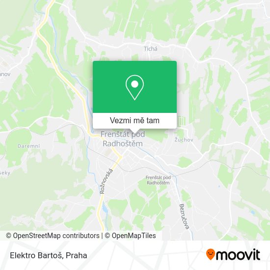 Elektro Bartoš mapa