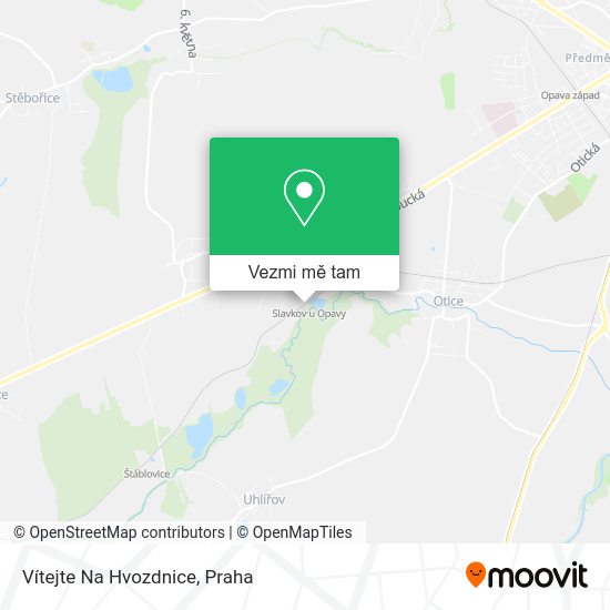 Vítejte Na Hvozdnice mapa