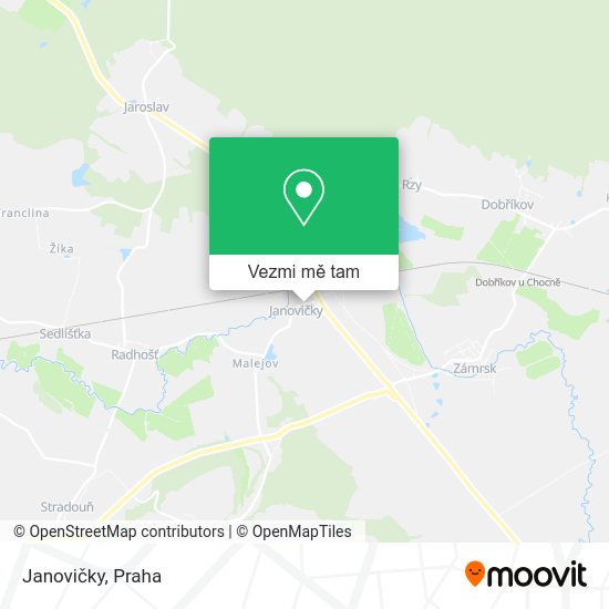 Janovičky mapa