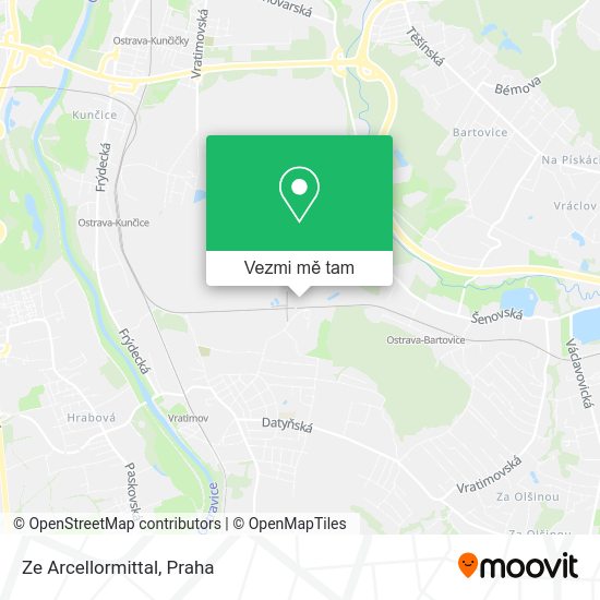Ze Arcellormittal mapa