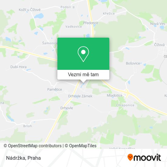 Nádržka mapa