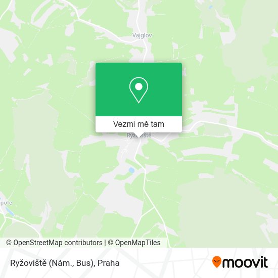 Ryžoviště (Nám., Bus) mapa