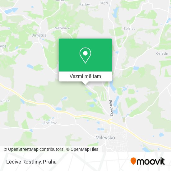 Léčivé Rostliny mapa