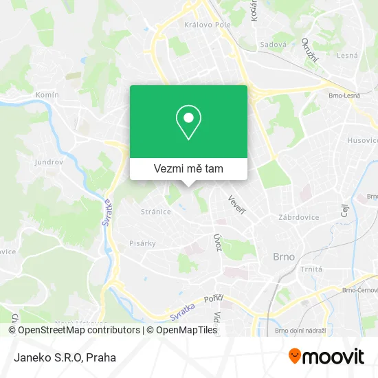 Janeko S.R.O mapa