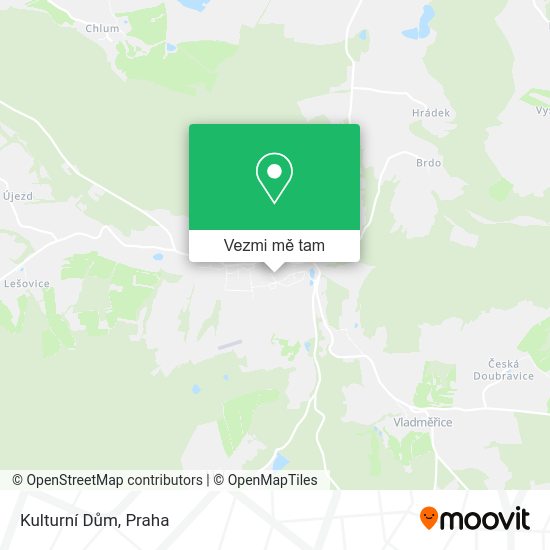 Kulturní Dům mapa