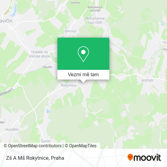 Zš A Mš Rokytnice mapa