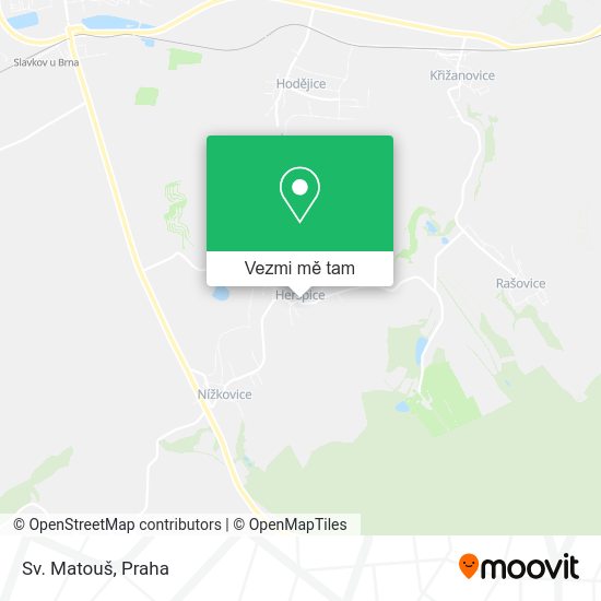 Sv. Matouš mapa