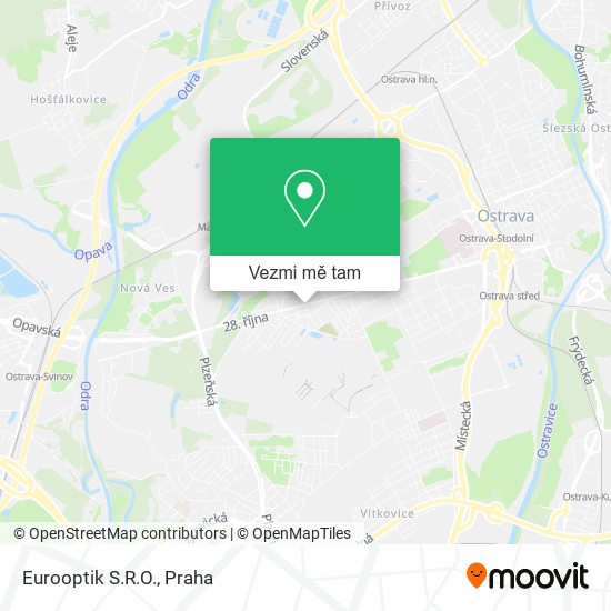 Eurooptik S.R.O. mapa
