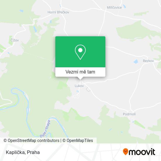 Kaplička mapa