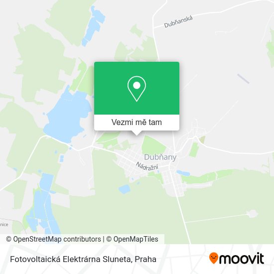 Fotovoltaická Elektrárna Sluneta mapa