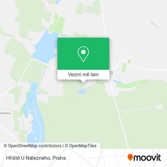 Hřiště U Nálezného mapa
