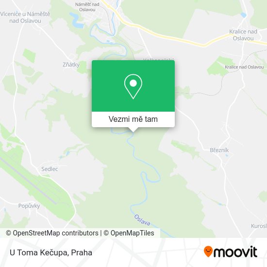 U Toma Kečupa mapa