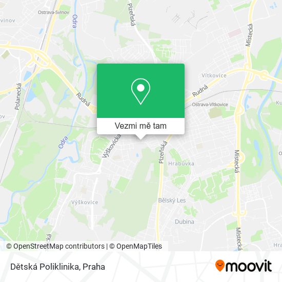 Dětská Poliklinika mapa