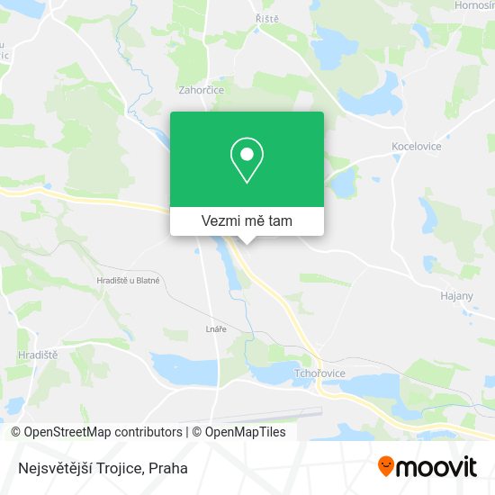 Nejsvětější Trojice mapa