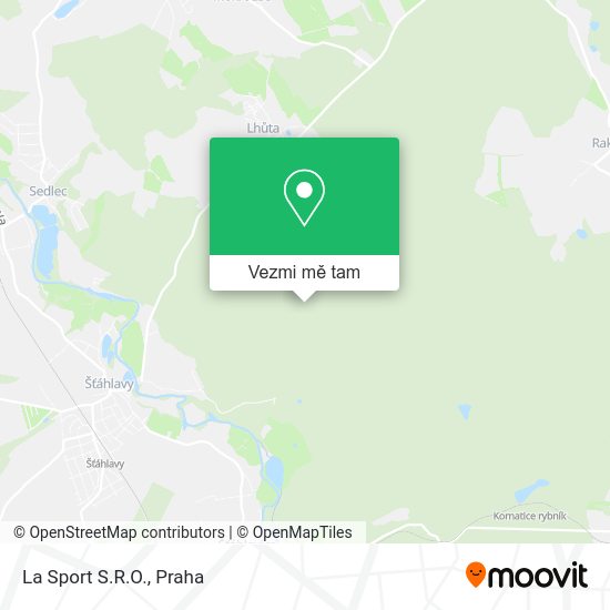 La Sport S.R.O. mapa