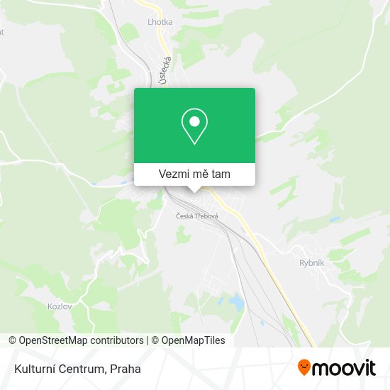 Kulturní Centrum mapa