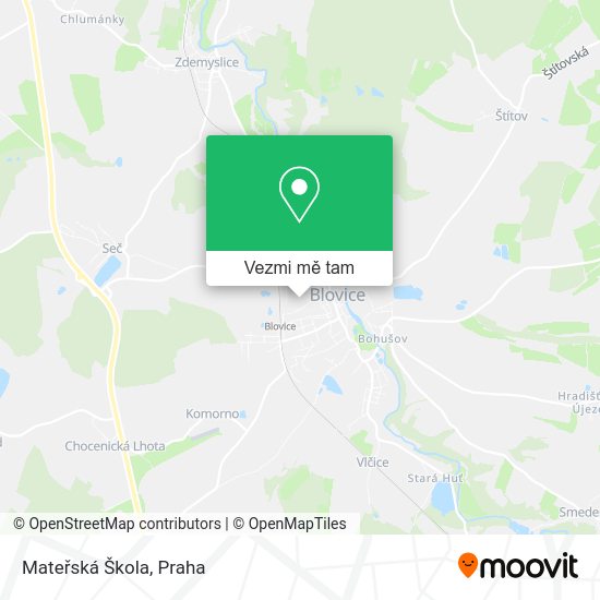 Mateřská Škola mapa