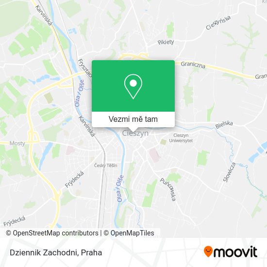 Dziennik Zachodni mapa