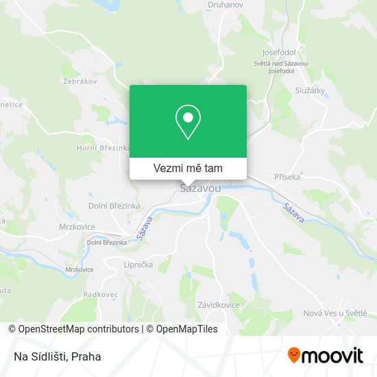Na Sídlišti mapa