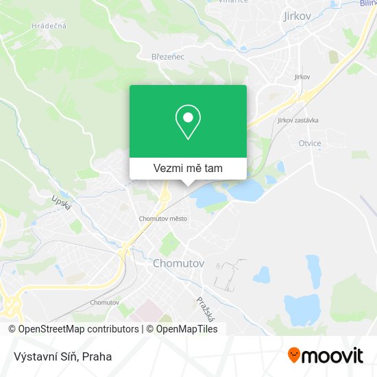 Výstavní Síň mapa