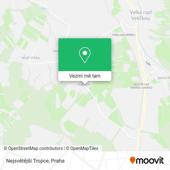 Nejsvětější Trojice mapa