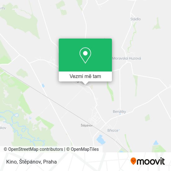 Kino, Štěpánov mapa