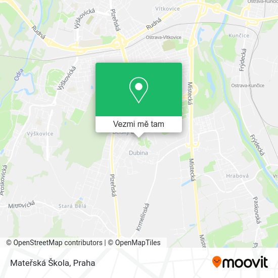 Mateřská Škola mapa