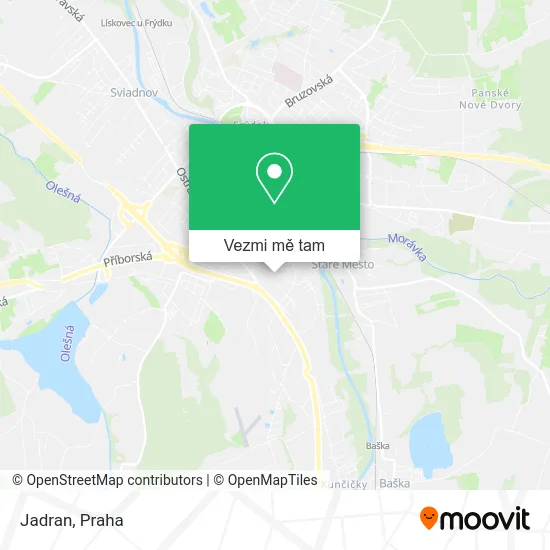 Jadran mapa