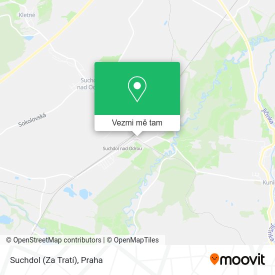 Suchdol (Za Tratí) mapa