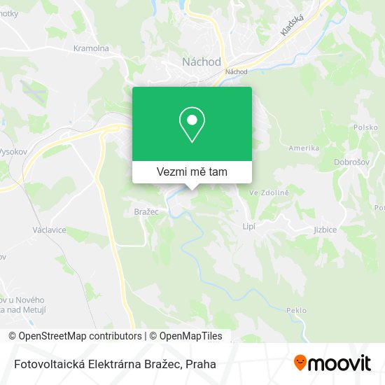 Fotovoltaická Elektrárna Bražec mapa