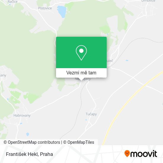 František Hekl mapa