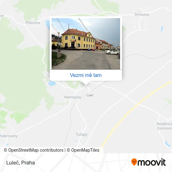 Luleč mapa