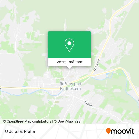 U Juráša mapa