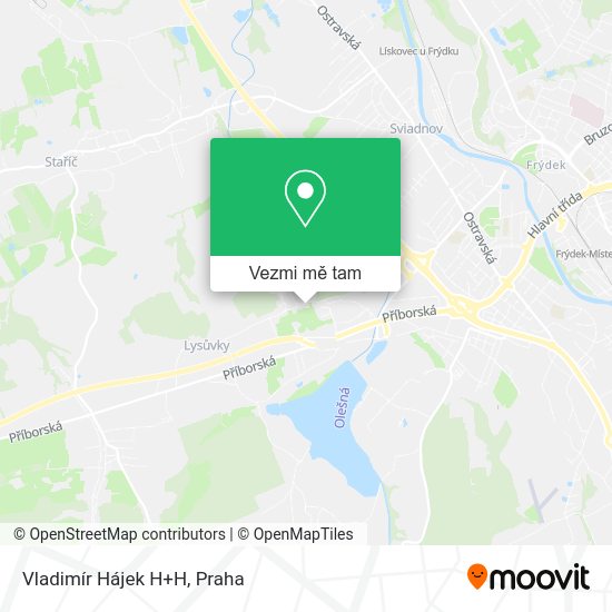 Vladimír Hájek H+H mapa