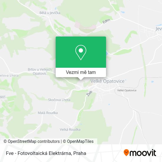 Fve - Fotovoltaická Elektrárna mapa