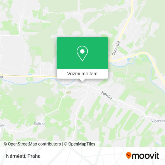 Náměstí mapa