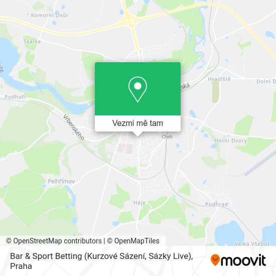 Bar & Sport Betting (Kurzové Sázení, Sázky Live) mapa