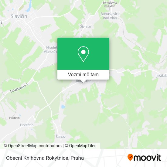 Obecní Knihovna Rokytnice mapa