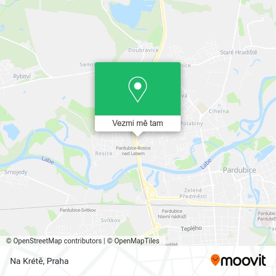 Na Krétě mapa