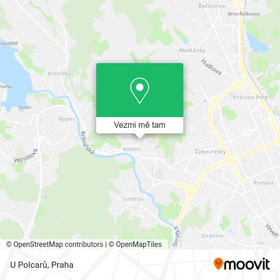 U Polcarů mapa