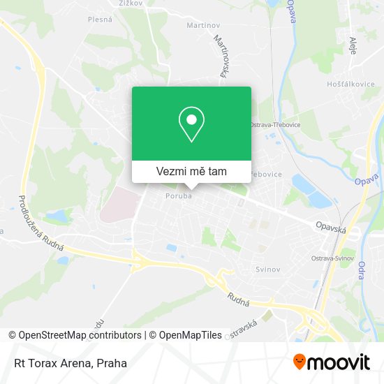 Rt Torax Arena mapa