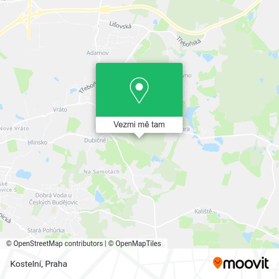 Kostelní mapa