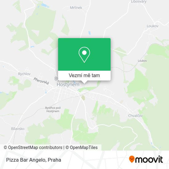 Pizza Bar Angelo mapa