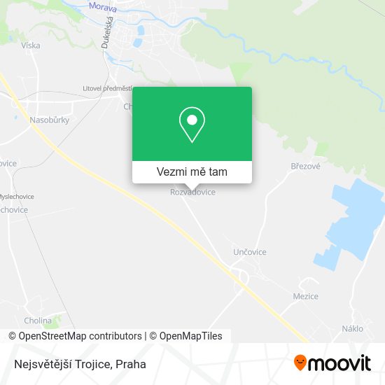 Nejsvětější Trojice mapa